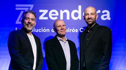 Martín Quirós, socio director de la firma, José María Quirós, fundador de la compañía y Hernán de la Riva, socio director de Zendera