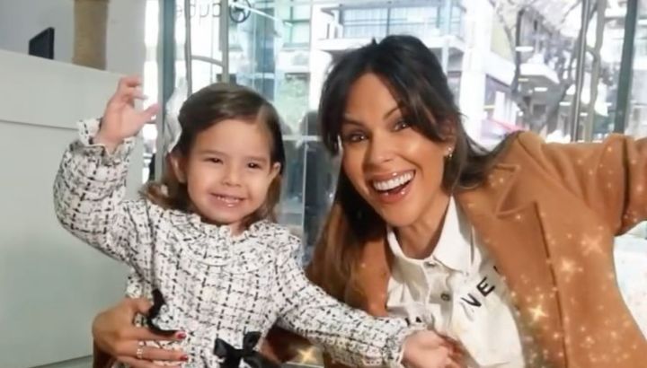 Sarah Burlando visitó a su sobrino, Beltrán: "Hablame de felicidad"
