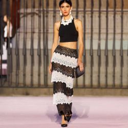 Carolina Herrera en Madrid. 