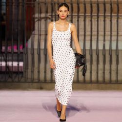 Carolina Herrera en Madrid. 