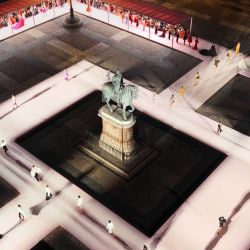 Carolina Herrera en Madrid. 