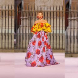 Carolina Herrera en Madrid.