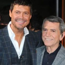 Tinelli y Badía | Foto:CEDOC