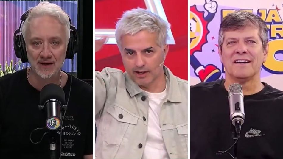 Andy Kusnetzoff, Ángel de Brito, Mario Pergolini