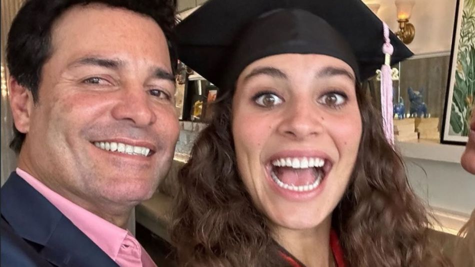 Chayanne y su hija, Isadora