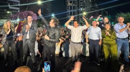 Comitiva de Milei en Córdoba