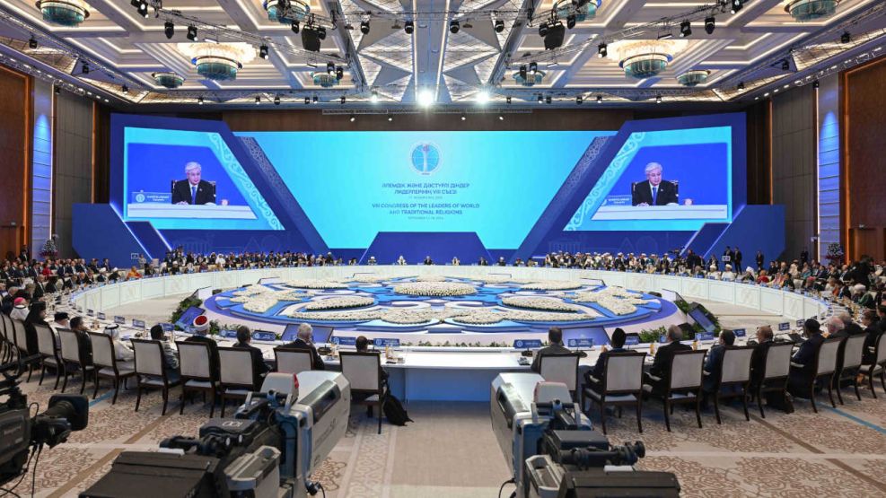 Líderes religiosos se reúnen en Kazajistán septiembre 2025 20250919