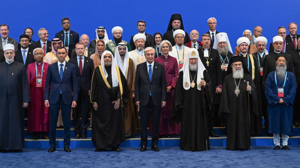 Líderes religiosos se reúnen en Kazajistán septiembre 2025 20250919