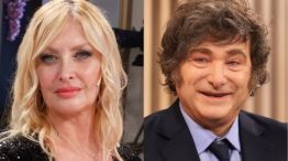 Yuyito González y Javier Milei