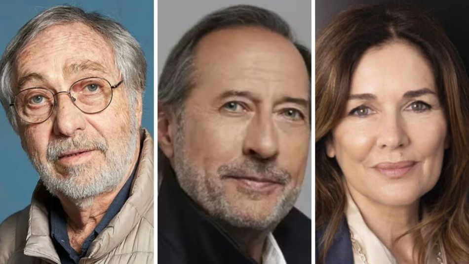 Guillermo Francella, Luis Brandoni, Andrea Frigerio