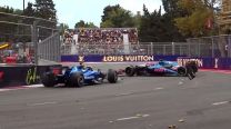 F1: Albon dejó a Colapinto último, Alpine no repuntó y Verstappen ganó en Bakú