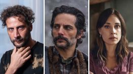 Joaquín Furriel, Luciano Cáceres y Martina Gusman