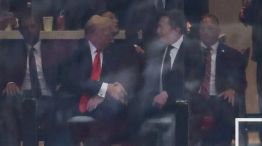 Trump y Musk se sentaron junto en el funeral de Kirk