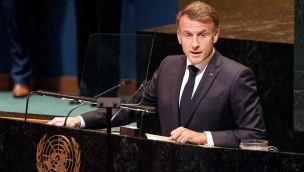 Emmanuel Macron en la ONU 20250922