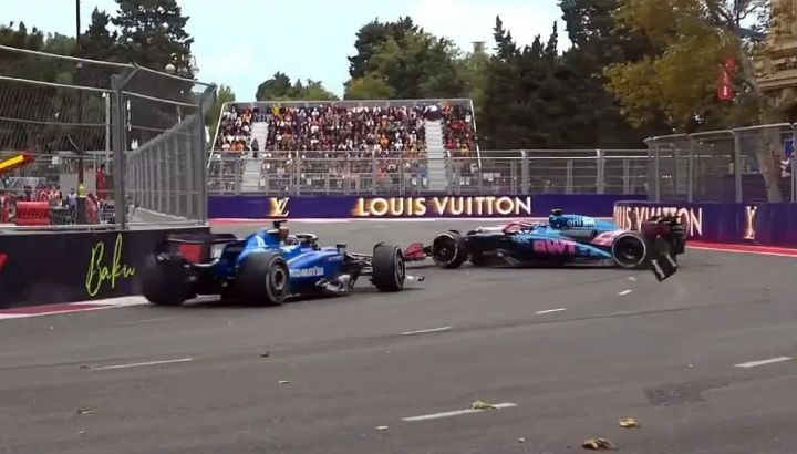 F1: Albon dejó a Colapinto último, Alpine no repuntó y Verstappen ganó en Bakú