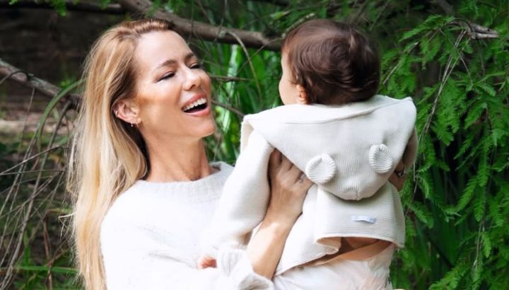 Nicole Neumann mostró el deporte que comparte con su hijo Cruz: al aire libre y aeróbico