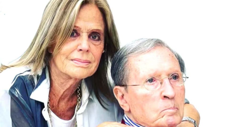 Mariano Grondona y su esposa, Elena Lynch