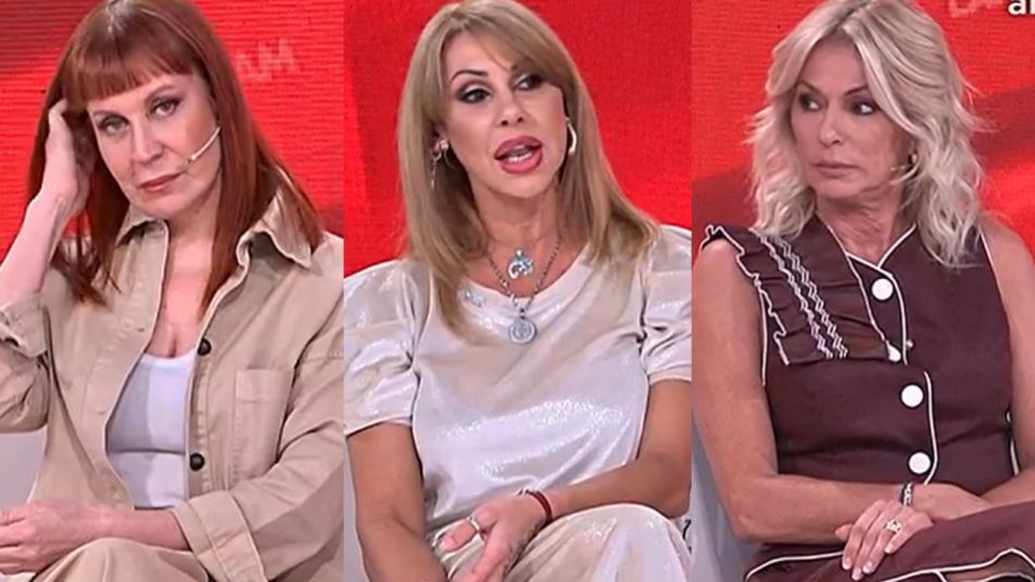 Matilda Blanco, Mónica Farro y Yanina Latorre