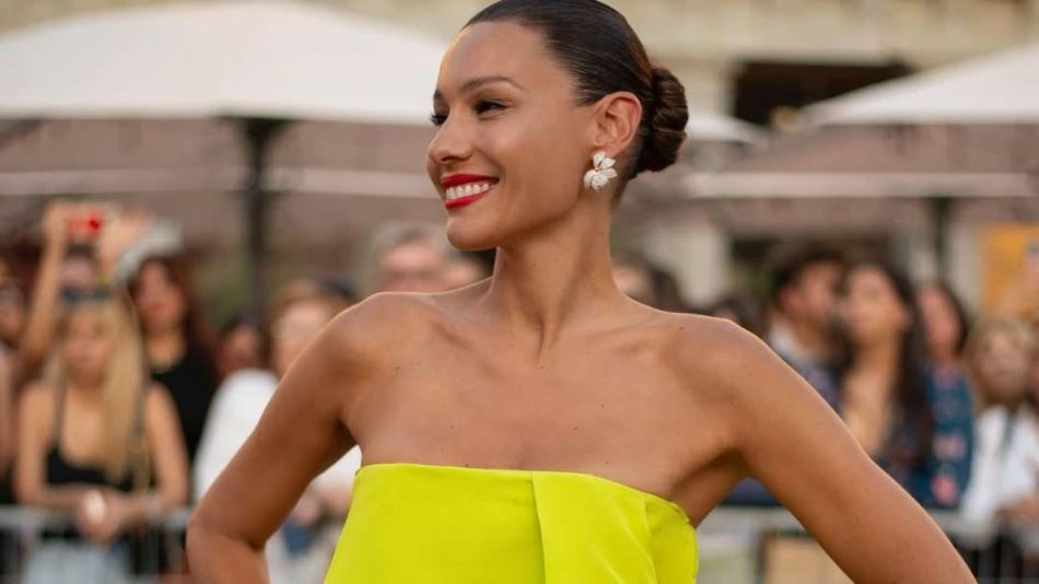 Pampita en Madrid