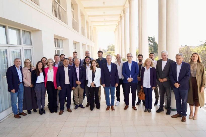 SCHIARETTI CON RECTORES DE UNIVERSIDADES.