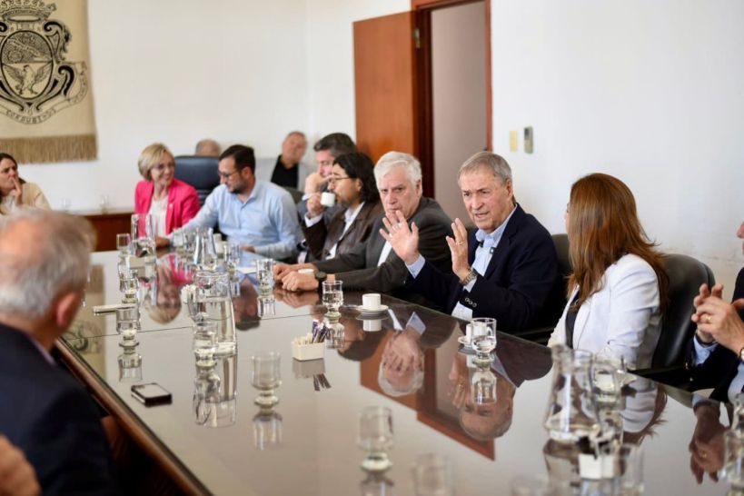 SCHIARETTI CON RECTORES DE UNIVERSIDADES.