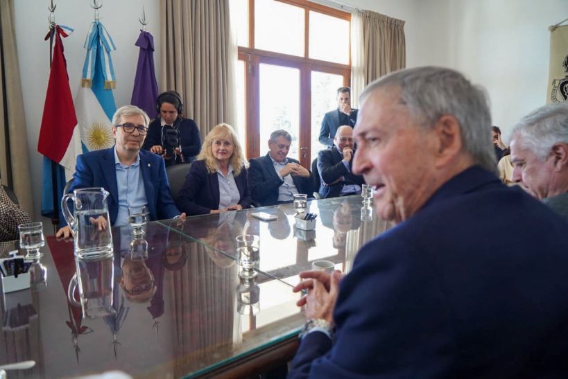 SCHIARETTI CON RECTORES DE UNIVERSIDADES.