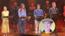 James Van Der Beek en la reunión de Dawsons Creek