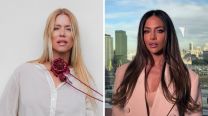 Jeans con cintura cruzada: Nicole Neumann y Caro Calvagni apuestan a la tendencia del momento