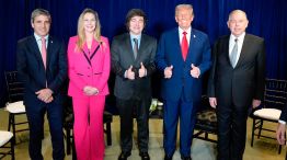 Reunión bilateral Milei Trump Caputo y Werthein 23092025