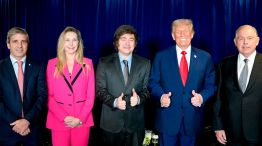 Reunión bilateral Milei Trump Caputo y Werthein 23092025