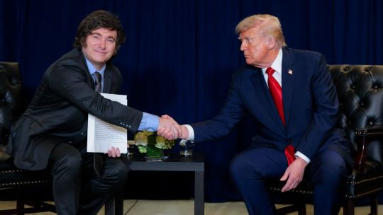 Trump says Argentina does not 'need' bailout at Milei meeting