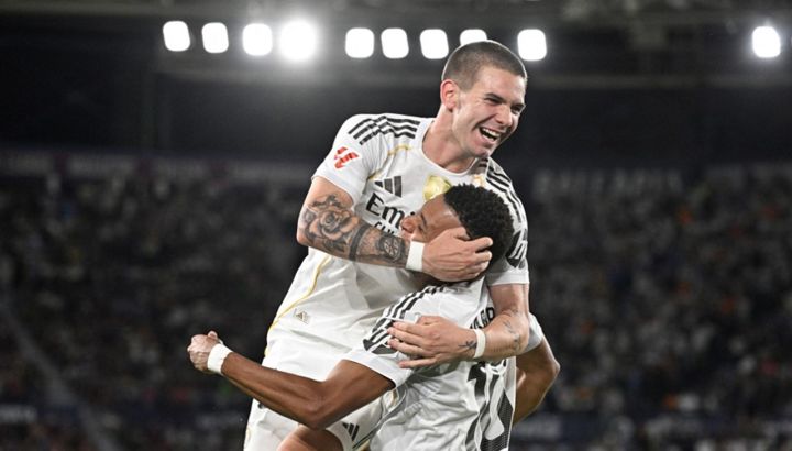 Franco Mastantuono con Real Madrid