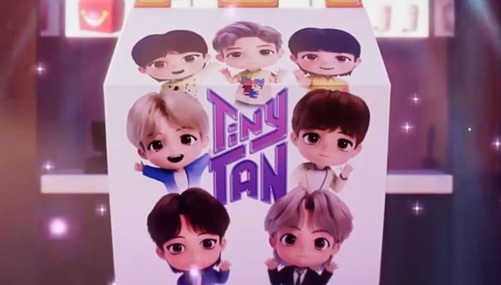 Así promociona McDonald's a los TinyTAN de BTS en Argentina: cuándo estará disponible