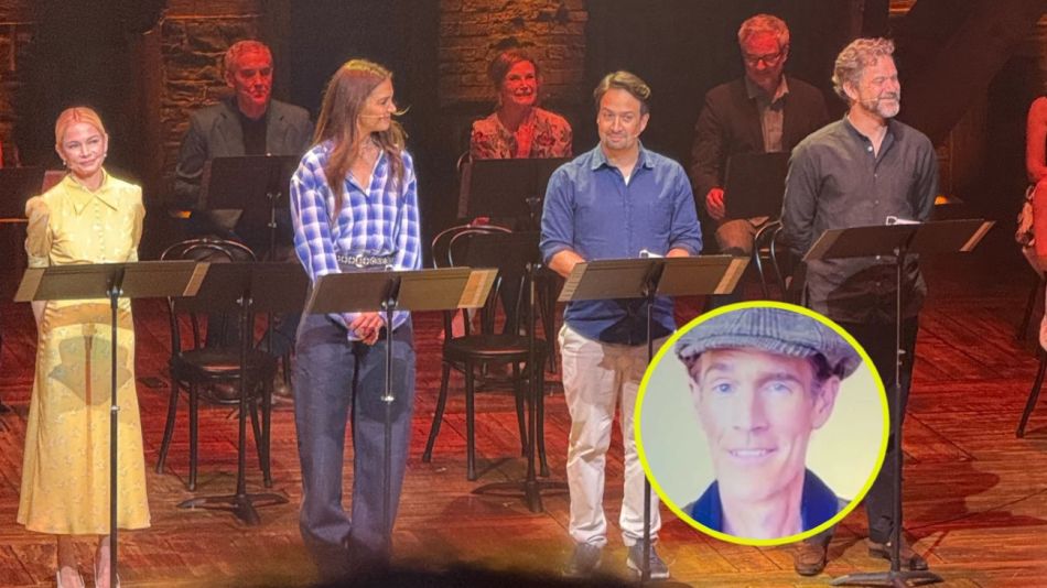 James Van Der Beek en la reunión de Dawsons Creek
