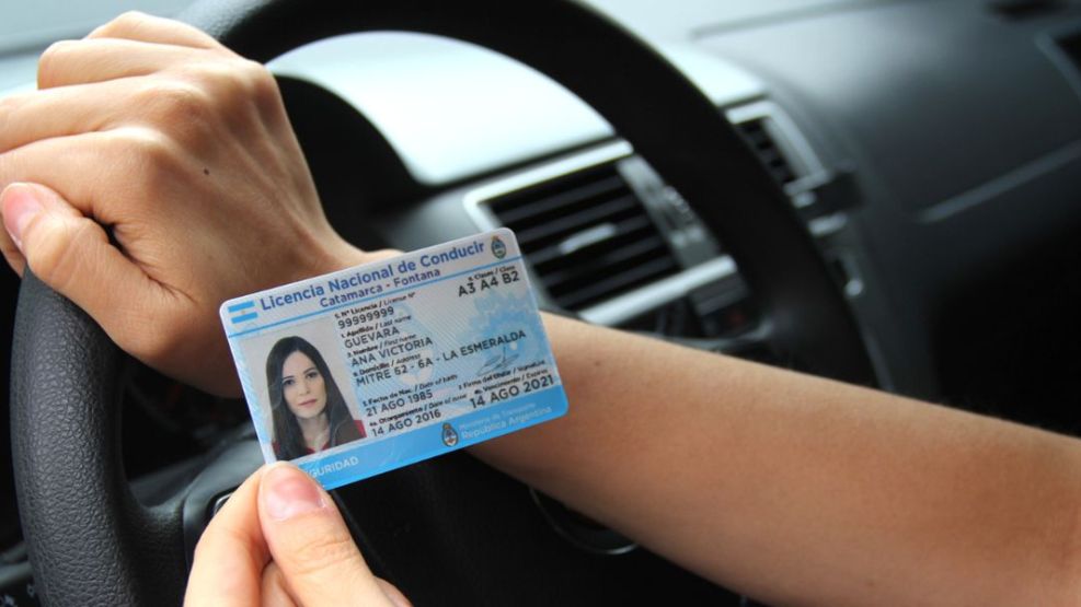 Así podes renovar el carnet de conducir 