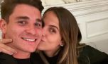 Julián Álvarez y Emilia Ferraro mostraron el primer cochecito de su bebé