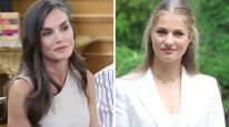 La reina Letizia y la princesa Leonor