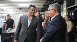 El ministro Lisandro Catalán y el gobernador Raúl Jalil