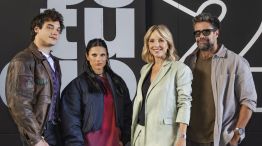 Jerónimo Bosia, Valentina Zenere, Carla Peterson y Luciano Castro