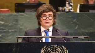 Presidente Javier Milei ante la Asamblea General de las Naciones Unidas el 24 de septiembre de 2025