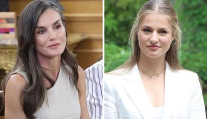 La reina Letizia y la princesa Leonor