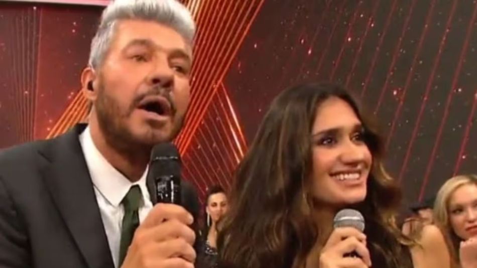 Marcelo Tinelli y Momi Giardina