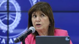 La ministra de Seguridad, Patricia Bullrich