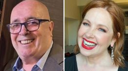 Quique Torres y Andrea del boca