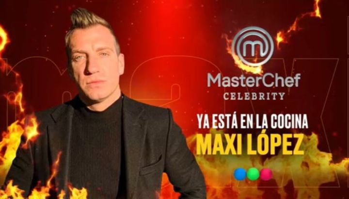 Maxi López palpitó su participación en Masterchef Celebrity: ¿Corre con ventaja por ser la expareja de Wanda Nara?