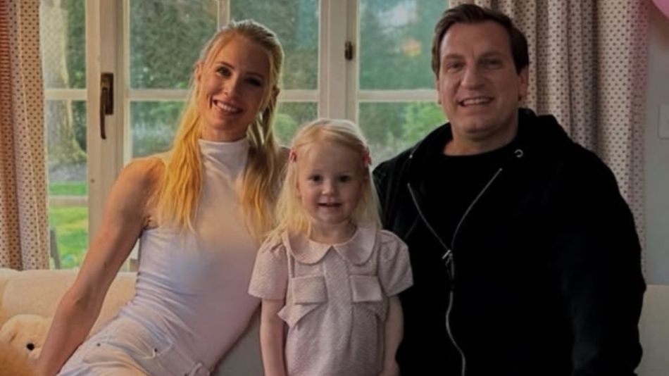 Daniela Christiansson, Maxi López y su hija