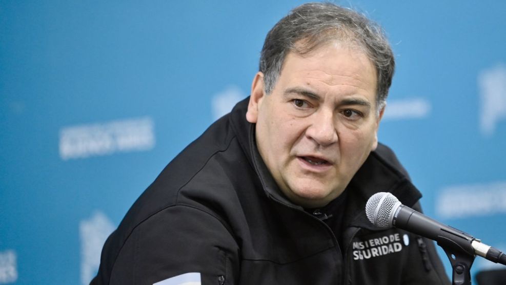 El ministro de Segridad bonarense, Javier Alonso