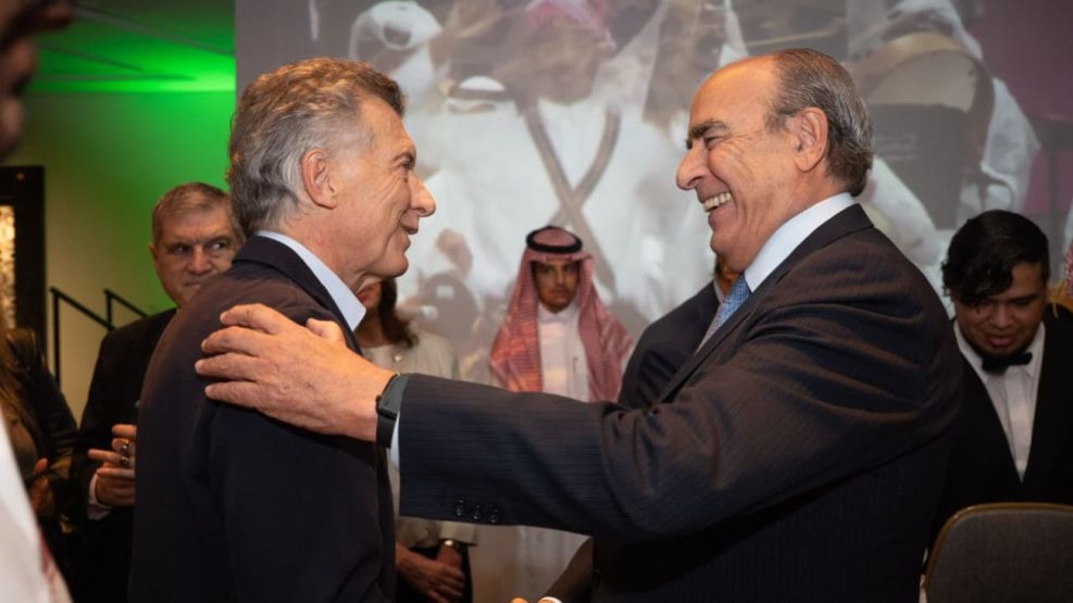 GUILLERMO FRANCOS Y MAURICIO MACRI