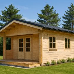 Conocé las casetas de madera para complementar tu jadín. | Foto:Pineca