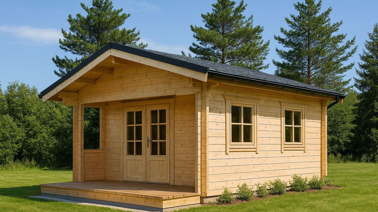 Conocé las casetas de madera para complementar tu jadín. | Foto:Pineca